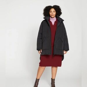 NWOT Universal Standard Matterhorn Mid Hooded Puffer